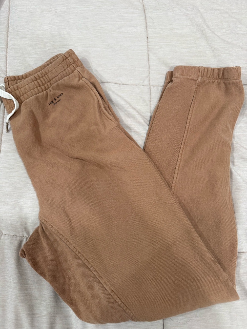 rag & bone Women's Caramel Brown Sweat Joggers